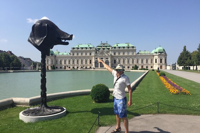 Classic Private City Tour Vienna - Upper Belvedere gardens and the view from above the city