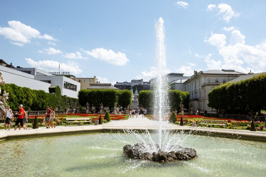 From Vienna: Guided Day Trip to Salzburg - Sound of Music filming locations on foot, the Horse Well and Mirabell Gardens