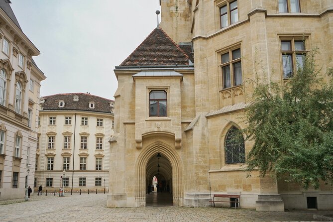 Guided Walking Tour of Vienna City Center Highlights - Albertina architecture from street level