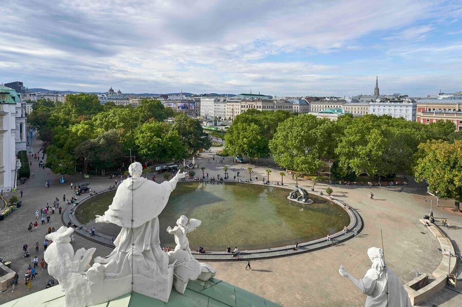 Karlskirche Entry Ticket with Panoramic Terrace Access - Music and Special Effects: When Timing Changes the Feel Inside