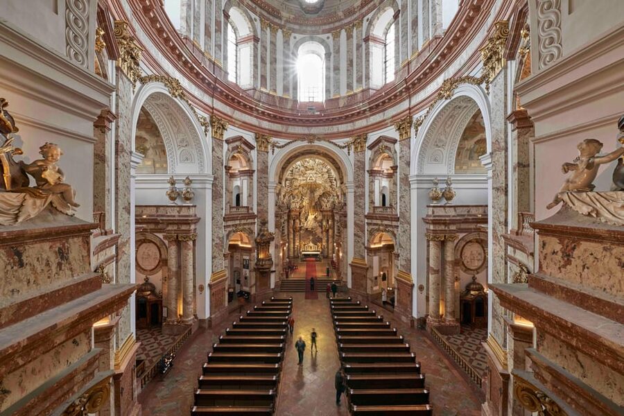 Karlskirche Entry Ticket with Panoramic Terrace Access - Treasury Highlights: Precious Church Items Beyond the Main Room