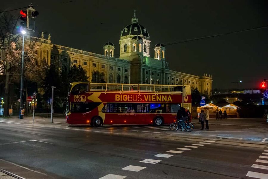 Vienna: Big Bus City Highlights Night Tour with Live Guide - Price and timing: does 1.5 hours justify $40?