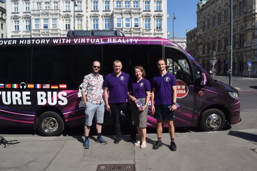 Vienna: Bus Tour with Virtual Reality Experience - Stop 1: VR Glasses and Vienna’s Famous Figures