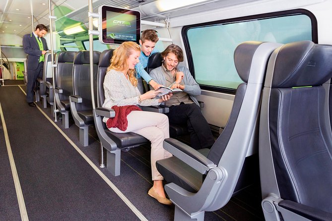 Vienna City Airport Train - CAT - CAT at a Glance: 16 Minutes from VIE to Wien Mitte