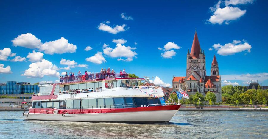 Vienna: Danube River Cruise w/ optional Viennese Specialties - Nussdorf lock area: the engineering part that makes the cruise feel real