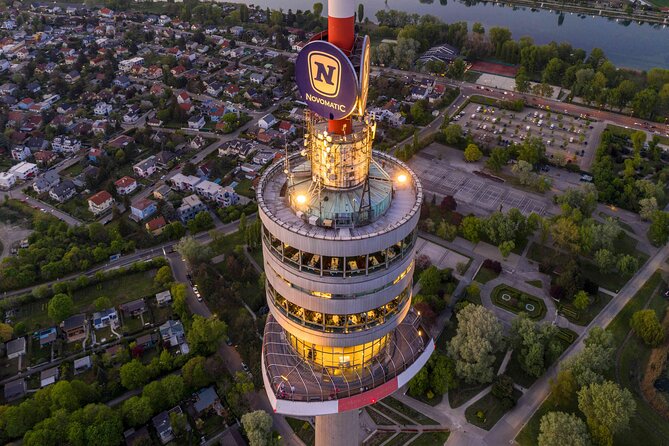 Vienna Danube Tower - Getting there smoothly: public transport and a park walk
