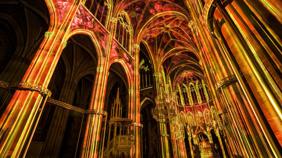 Vienna: Light of Creation Votive Church Immersive Light Show - Key things to know before you go
