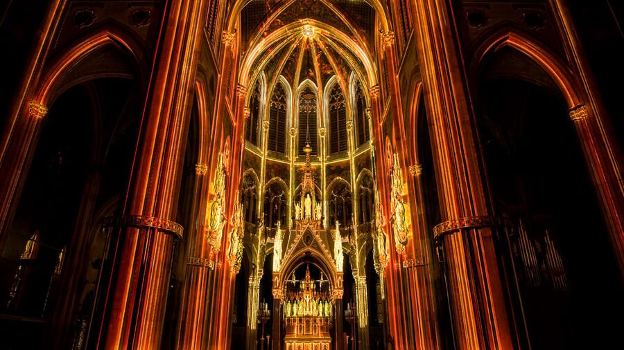 Vienna: Light of Creation Votive Church Immersive Light Show - Entering Vienna’s Votivkirche for a Genesis light show