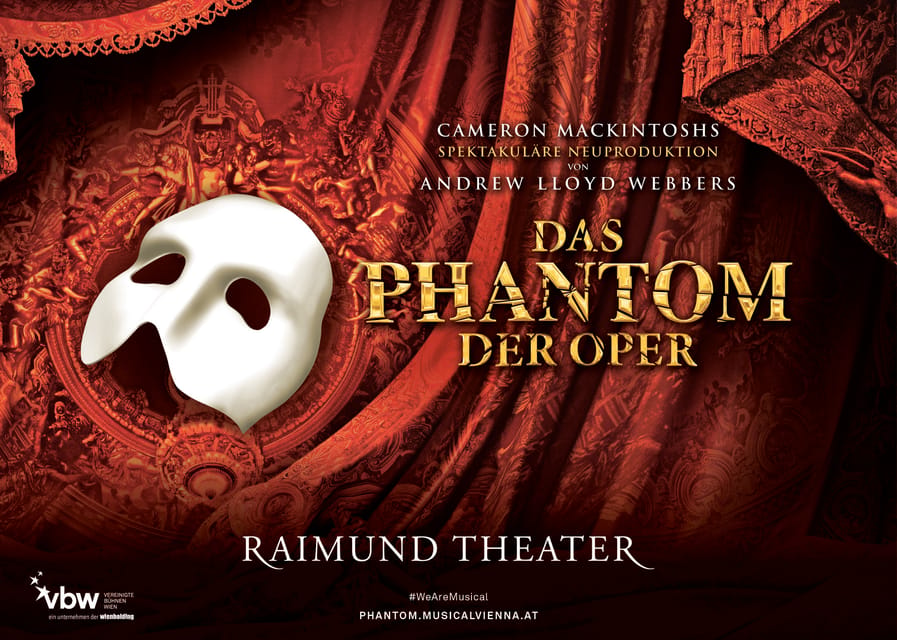Vienna: Musical Tickets THE PHANTOM OF THE OPERA - What This Vienna Phantom Production Is, and Why It Feels Big