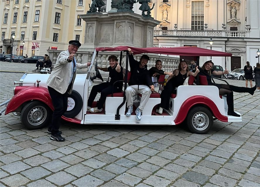 Vienna: Old Town Sightseeing Tour in a Vintage-Style E-Car - Key points at a glance