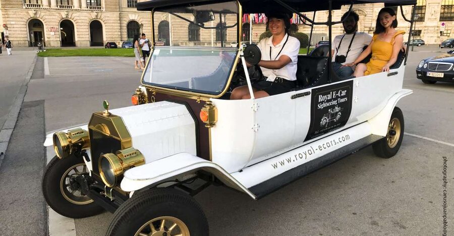 Vienna: Private Electric Car Sightseeing Tour - Meeting at Cafe Mozart, then rolling through the center