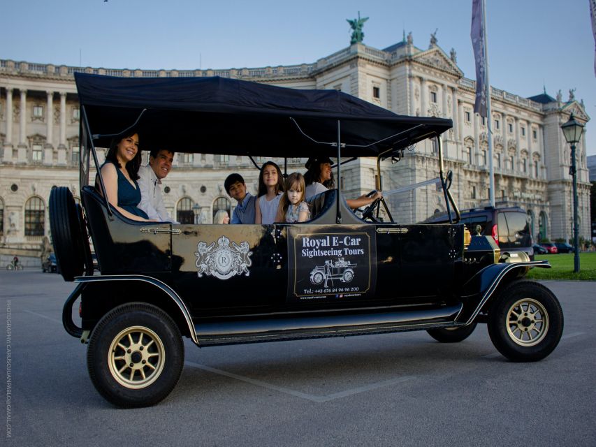 Vienna: Private Electric Car Sightseeing Tour - Platinum route (60 minutes): Hofburg to Karlskirche, the full classic loop