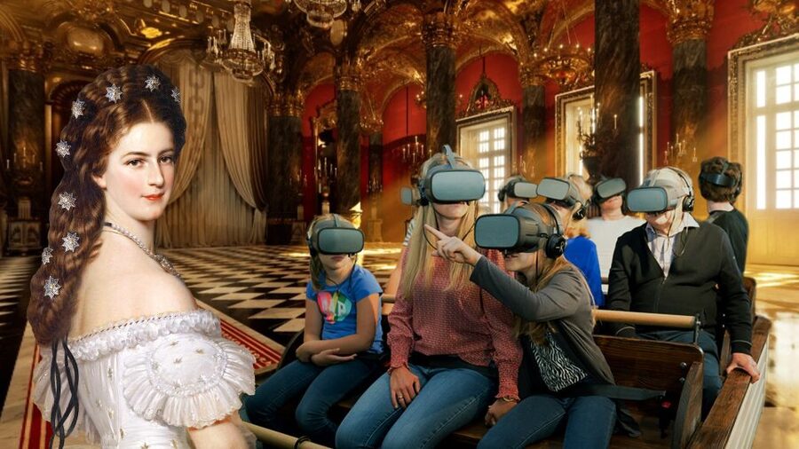 Vienna: "Sisi's Amazing Journey" Virtual Reality Experience - Canal time on a mobile VR boat simulator