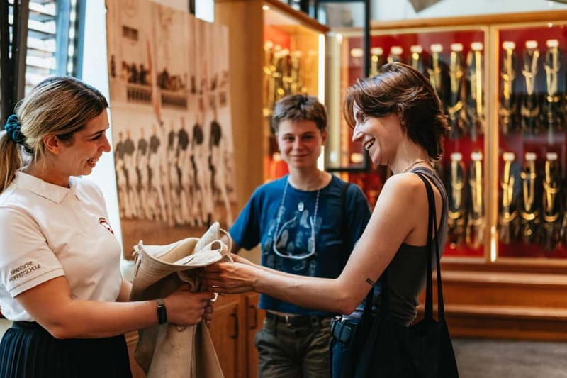 Vienna: Spanish Riding School Guided Architectural Tour - The hidden window view, ladder, and photo tips that help