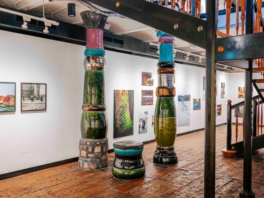 Vienna: Tickets for Kunst Haus Wien: Museum Hundertwasser - Top floors are where the museum gets current: temporary exhibitions and your second wind